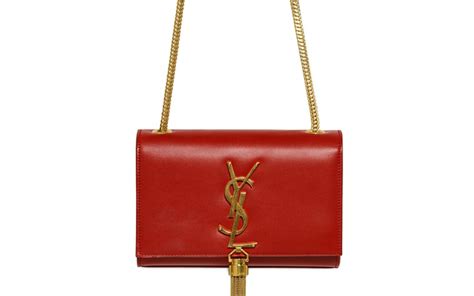 red ysl tassel bag|ysl handbags with tassel.